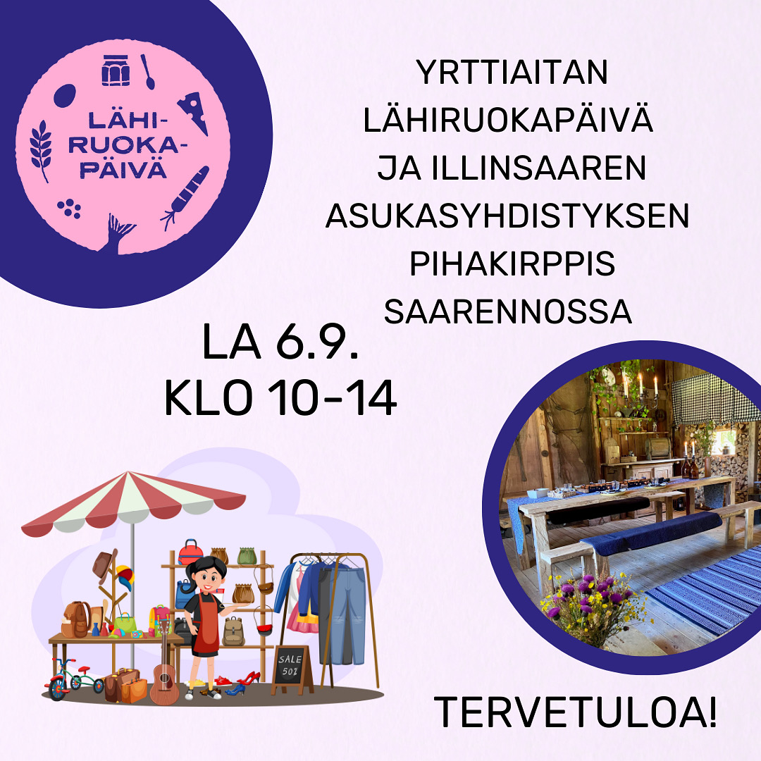 Lähiruokapäivä ja pihakirppis