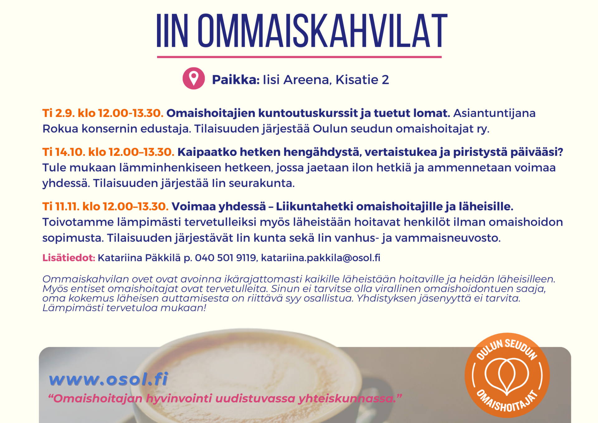 Ommaiskahvilat syksy 