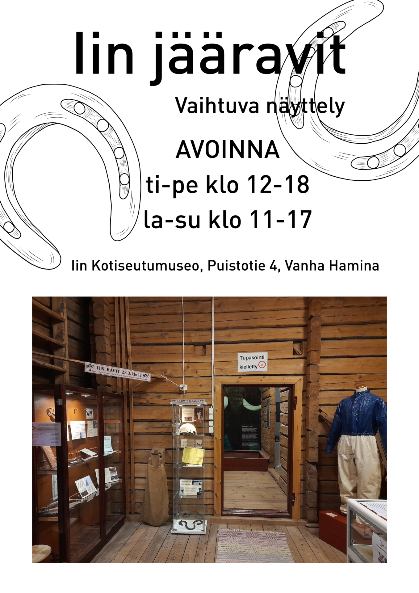 Jääravinäyttelyn juliste