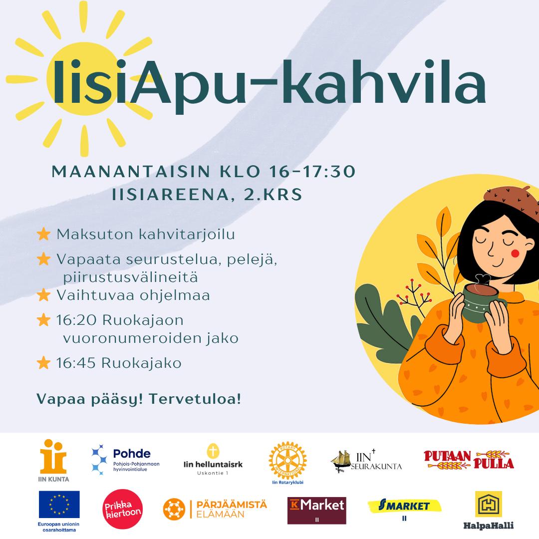 IisiApu-kahvila syksy 2025