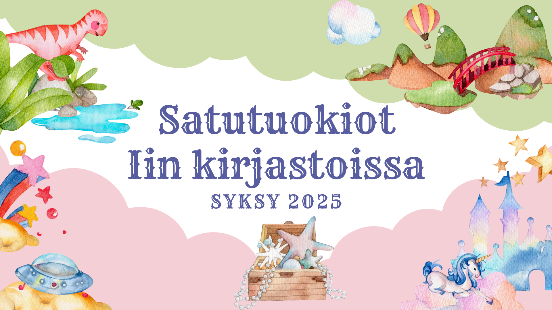 Värikkäitä satuhahmoja