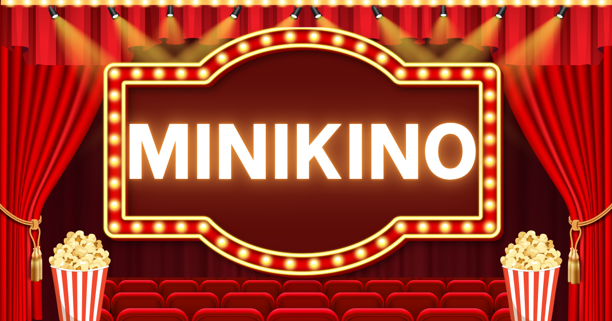 Kuva Minikino-tekstillä