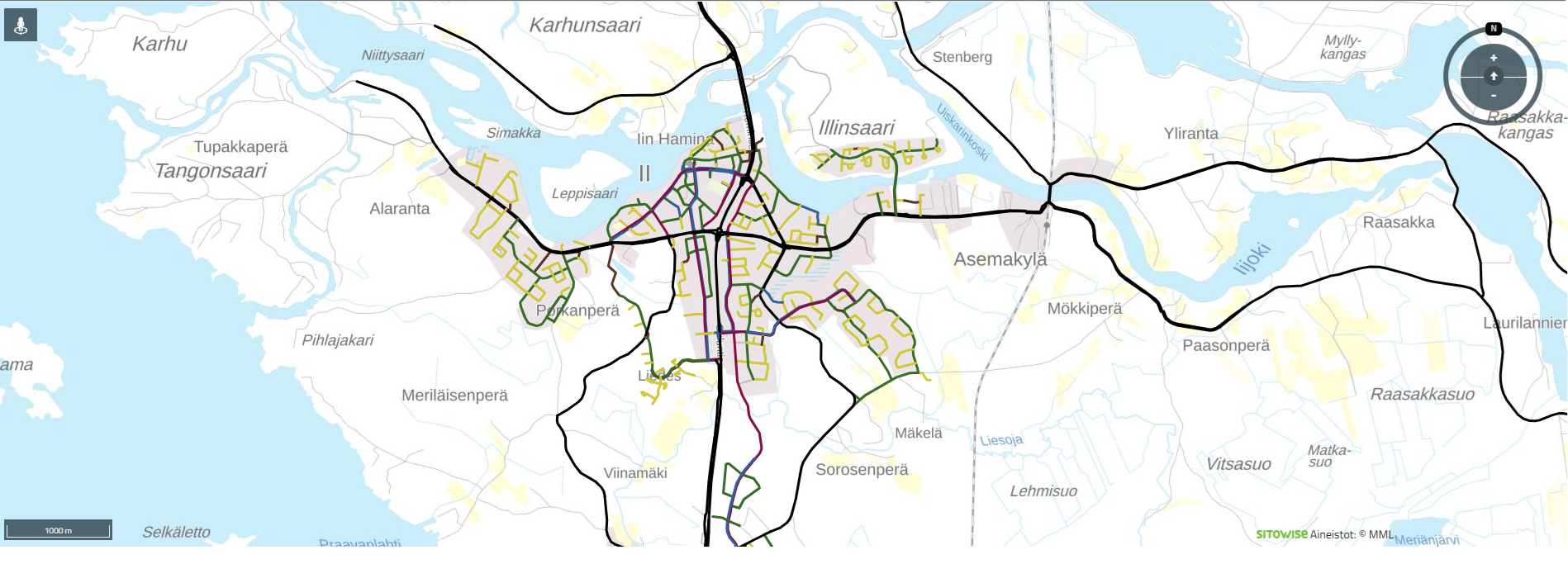 kuva palautepalvelusta.