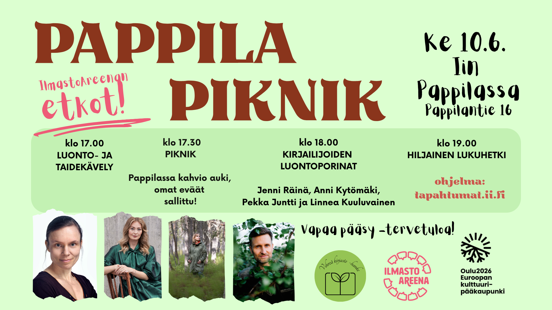 Kirjailjiat