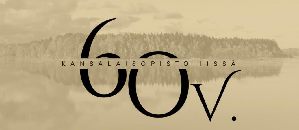 Kansalaisopisto Iissä 60 vuotta
