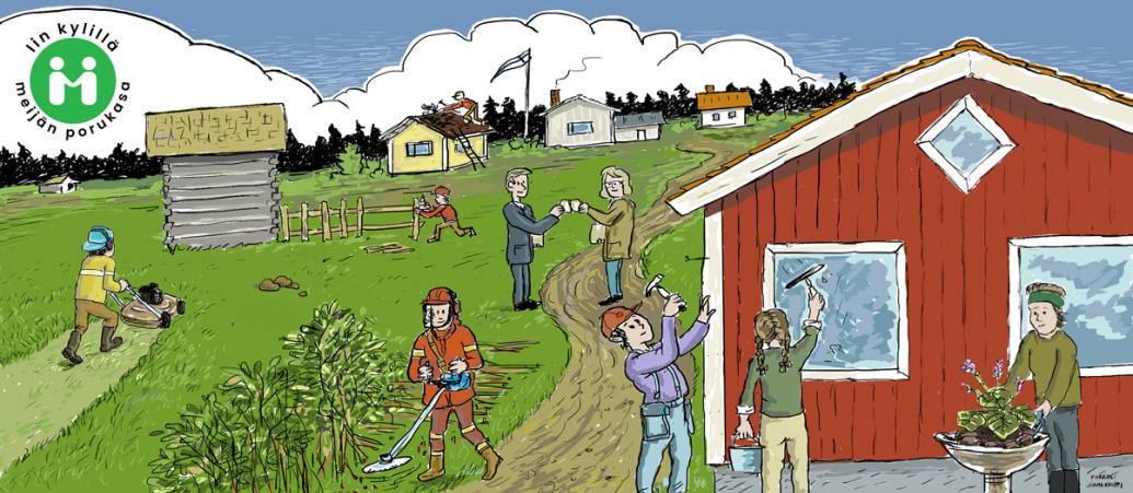 Iin kylillä meijän porukasa -hanke Iin kylillä meijän porukasa