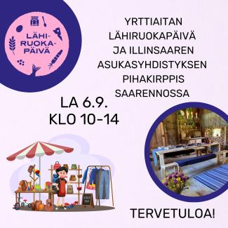 Lähiruokapäivä ja pihakirppis