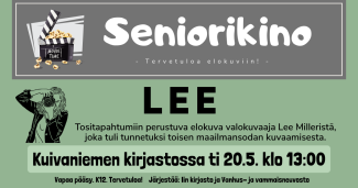 Kuivaniemen kirjastossa  ti 20.5. klo 13:00
